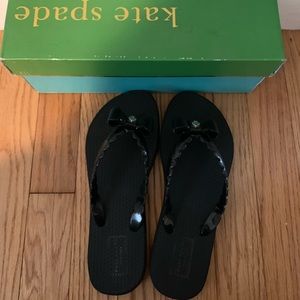 Kate space flip flops